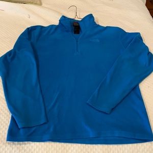 The North Face Men’s Small Royal Blue 1/4 Zip